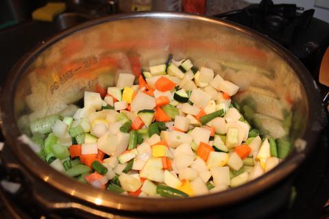 Instant Pot Rustic Vegetable Soup