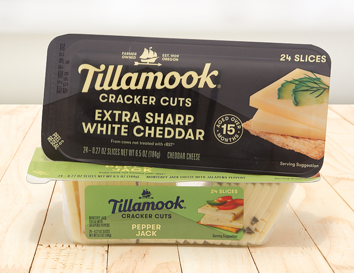 Tillamook Cacker Cuts Cheeses