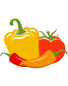 Peppers and Tomatoes